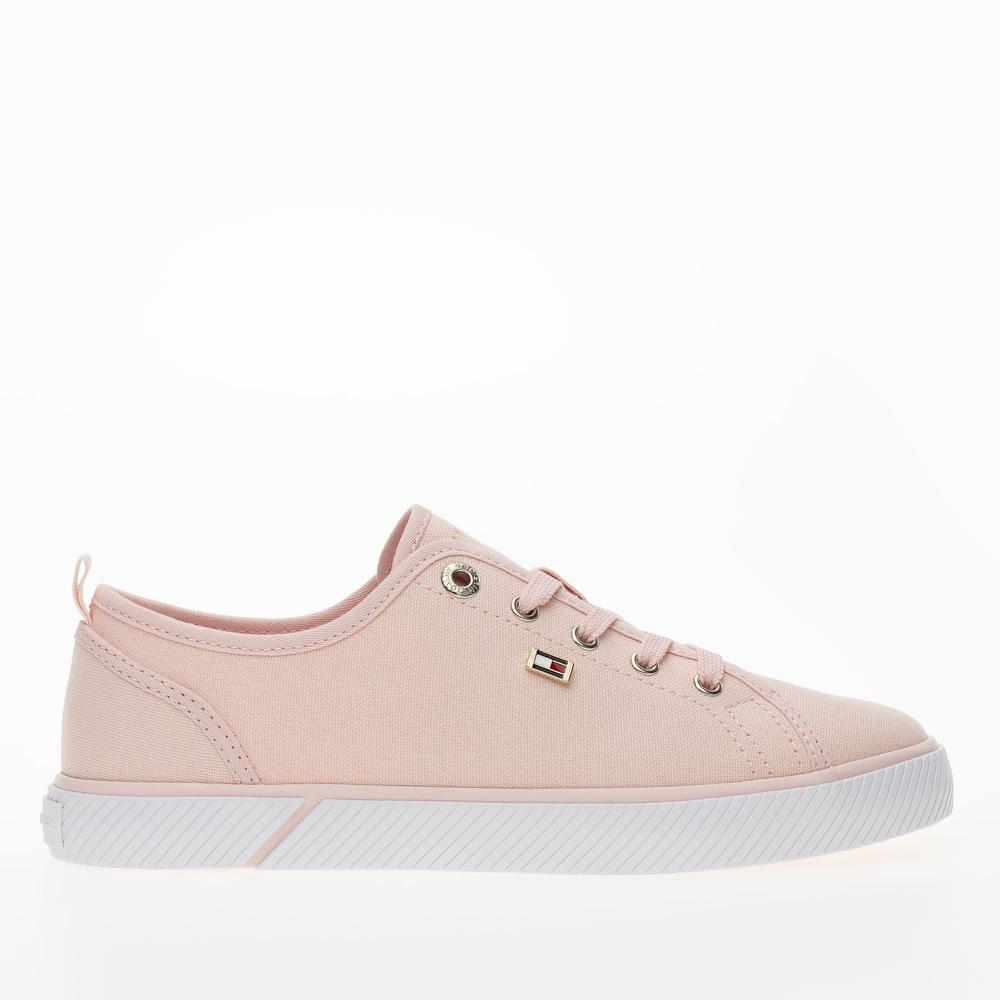 Cipő Tommy Hilfiger Vulc Canvas FW0FW08063-TJQ - rózsaszín