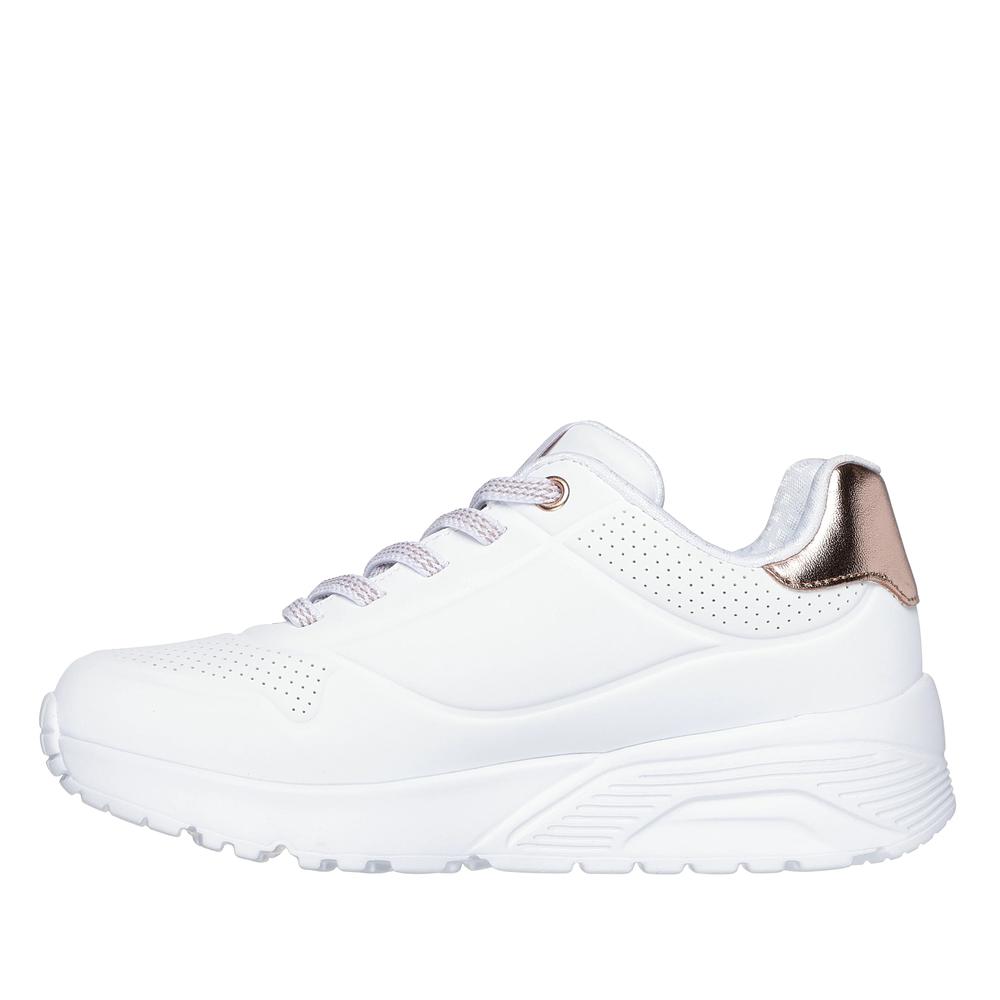 Gyerek cipő Skechers Uno Lite 310384LWHT - fehér