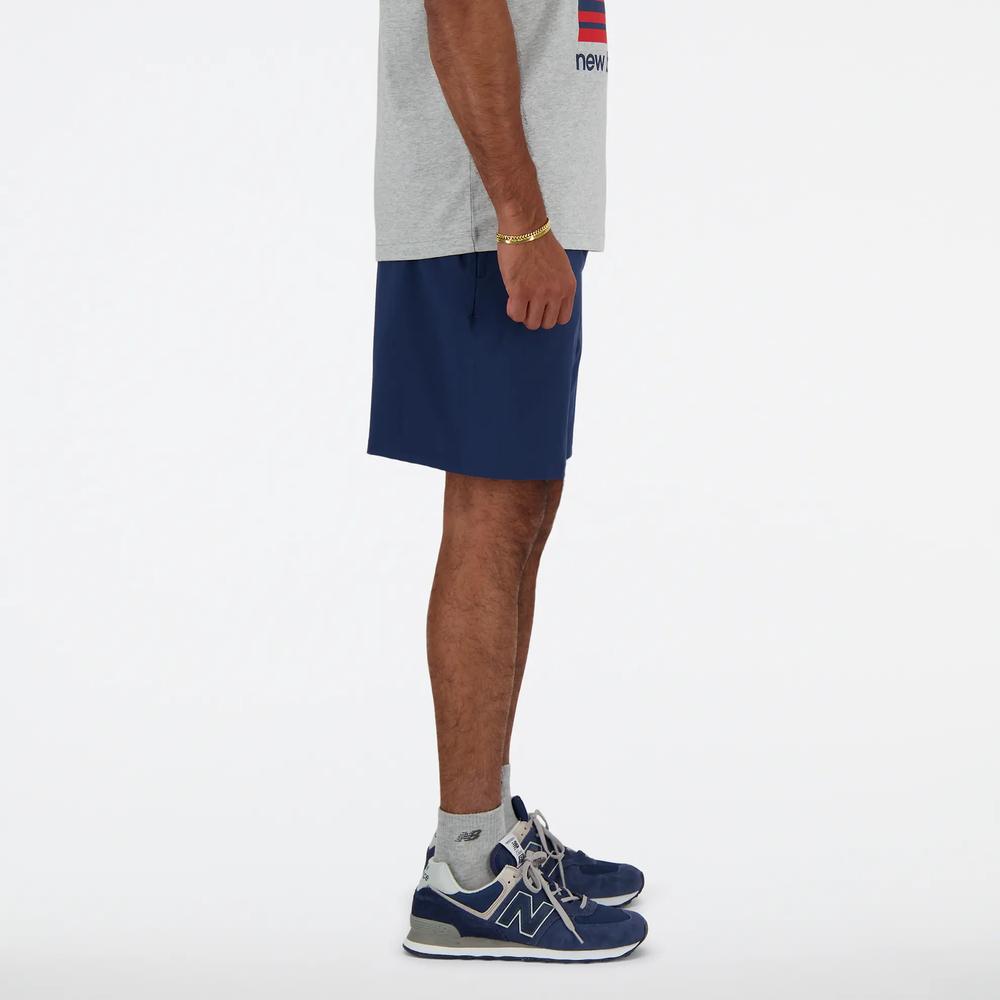 Férfi futónadrág New Balance MS41232NNY - sötétkék