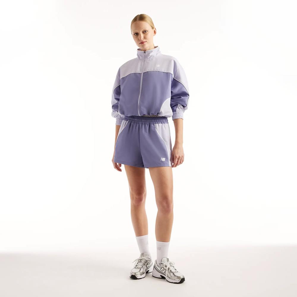 Női rövidnadrág New Balance WB6260DMDSV - lila