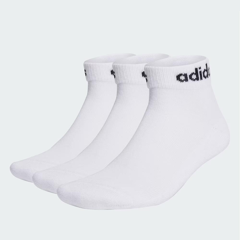 Zokni unisex adidas Sportswear Linear Ankle Socks Cushioned HT3457 - fehér