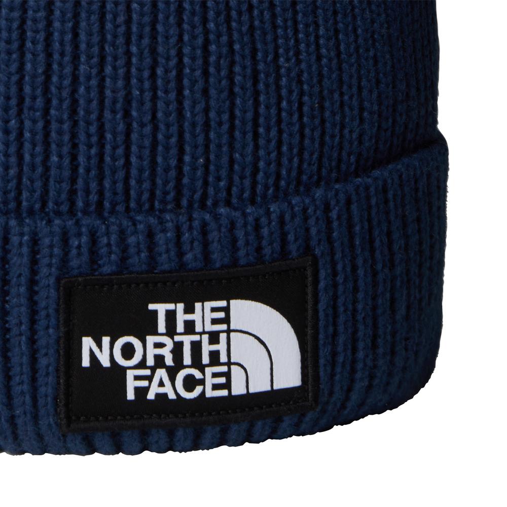 Unisex sapka The North Face Logo Box Cuffed Beanie 0A8CHF8K21 - sötétkék