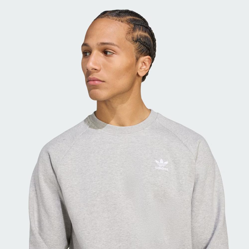 Pulóver férfi adidas Originals Trefoil Essentials Crew JY6140 - szürke