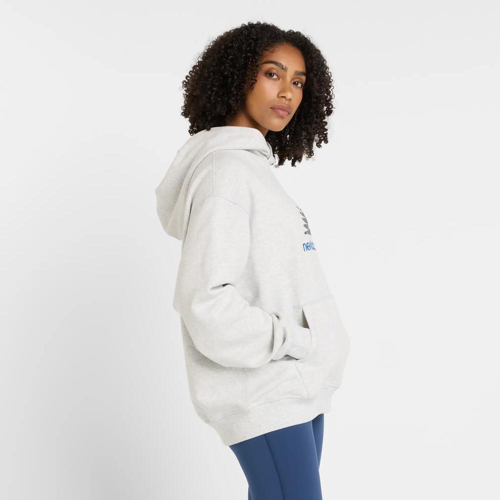 Női felső New Balance WT51501AHH - szürke