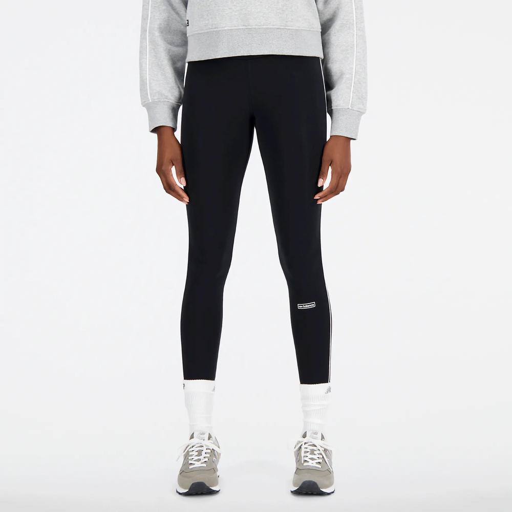 Sport leggings New Balance WP33510BK - fekete