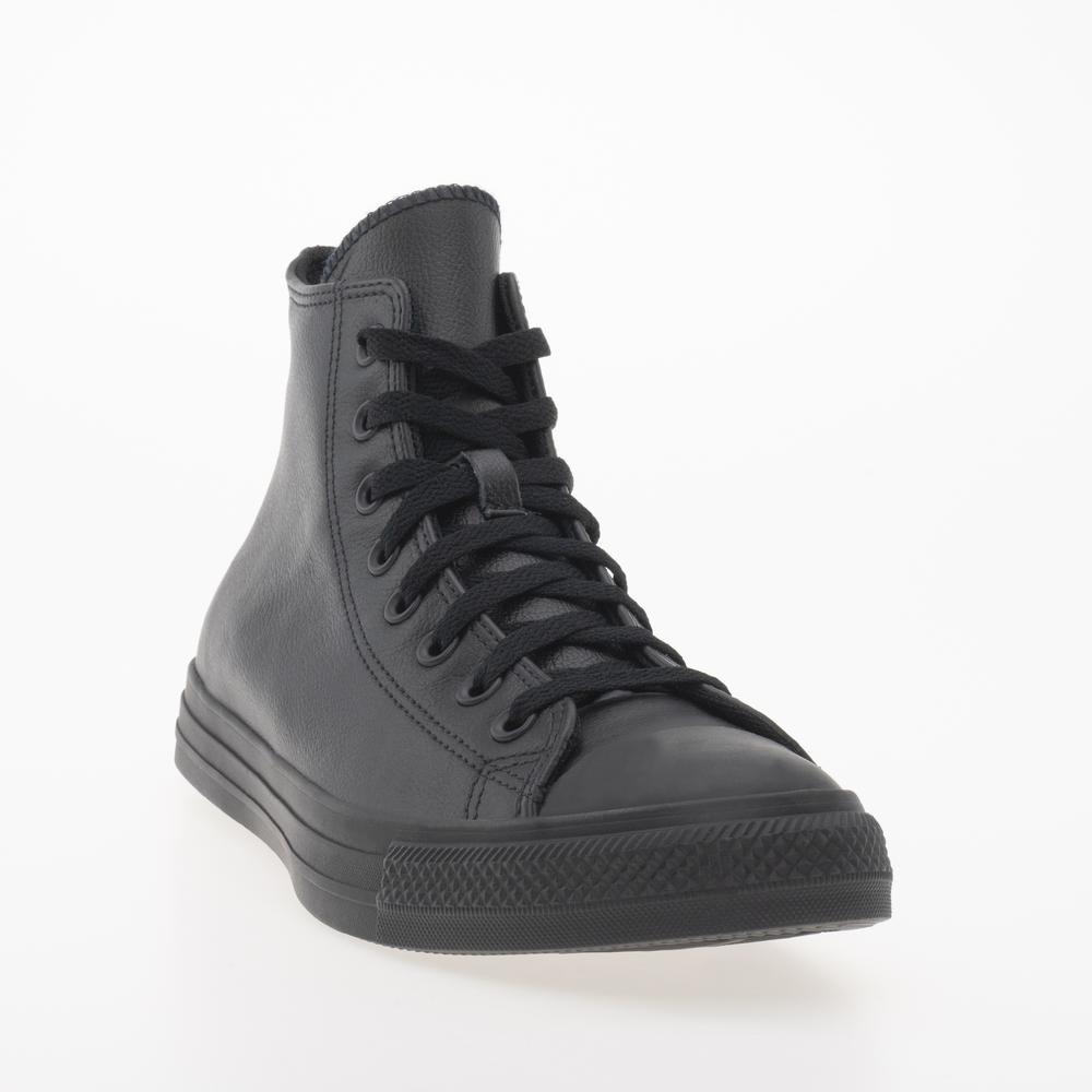 Cipő Converse Chuck Taylor All Star Hi Mono Leather 135251C - fekete