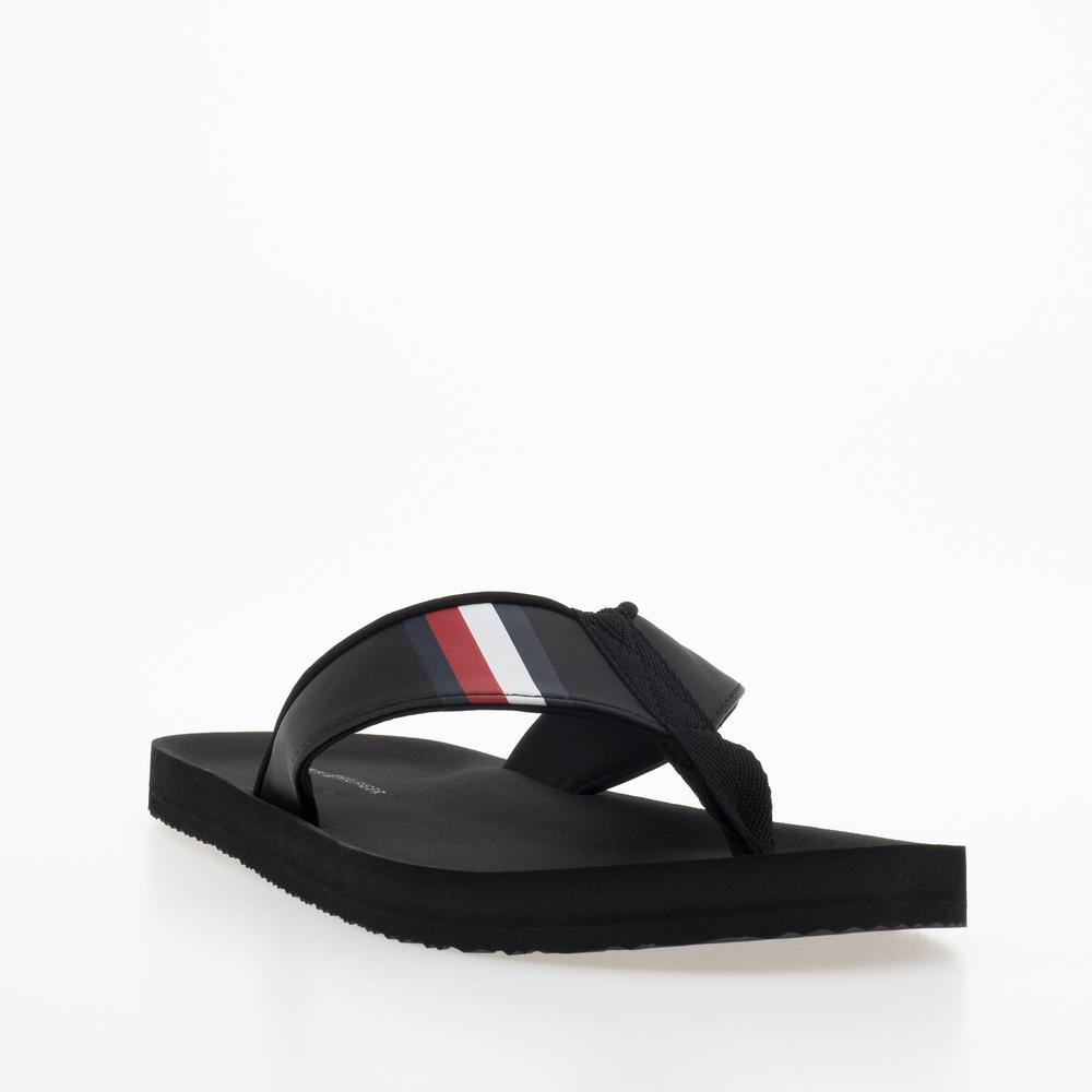 Flip Flop Tommy Hilfiger Comfortable Padded FM0FM04473-BDS - fekete