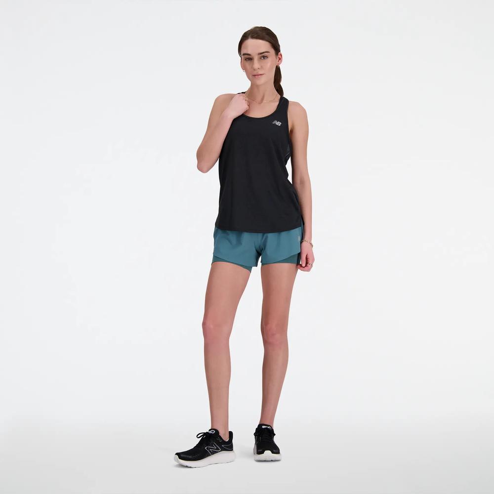 Edzőpóló női New Balance WT41250BKH – fekete
