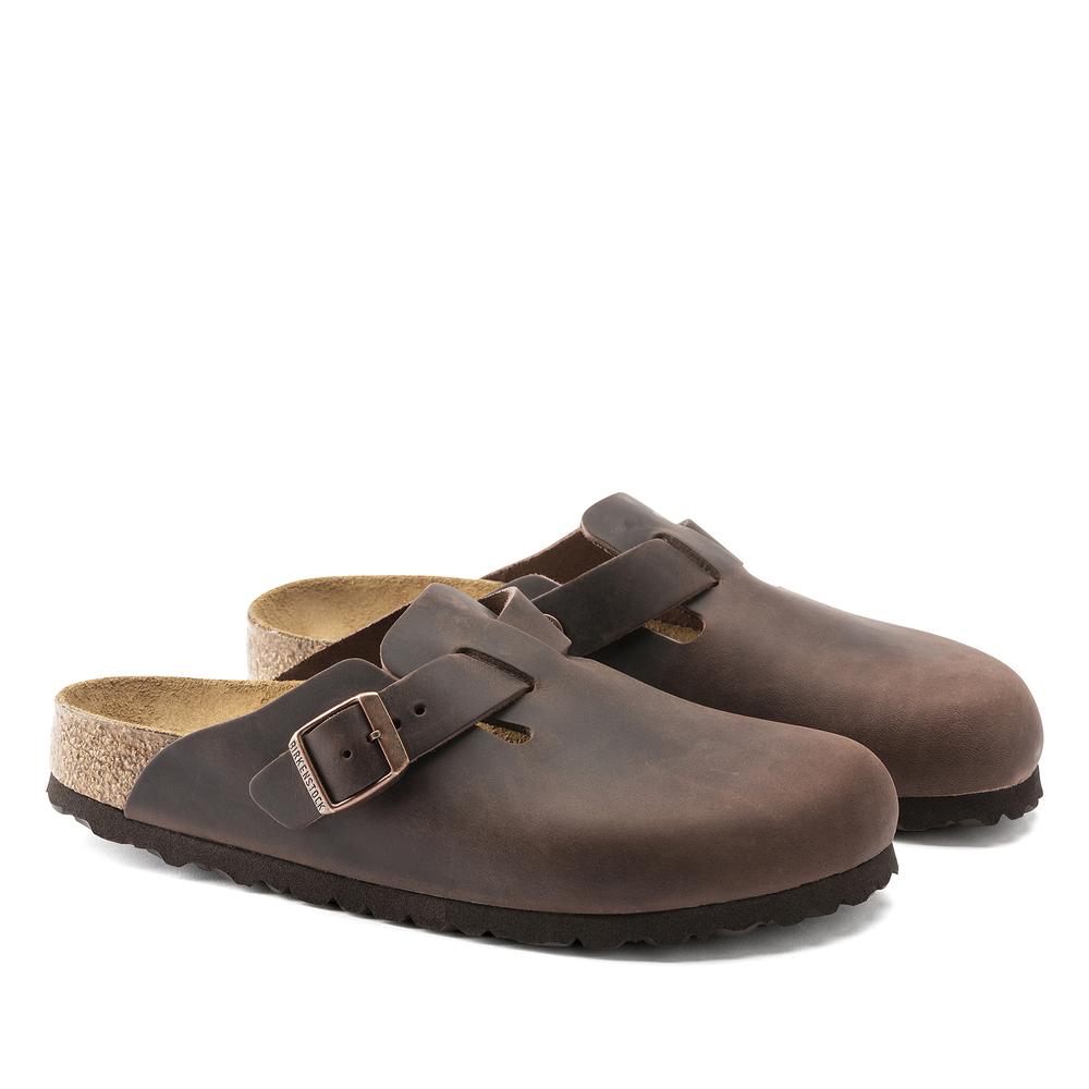 Flip Flop férfi Birkenstock Boston 860131 - barna