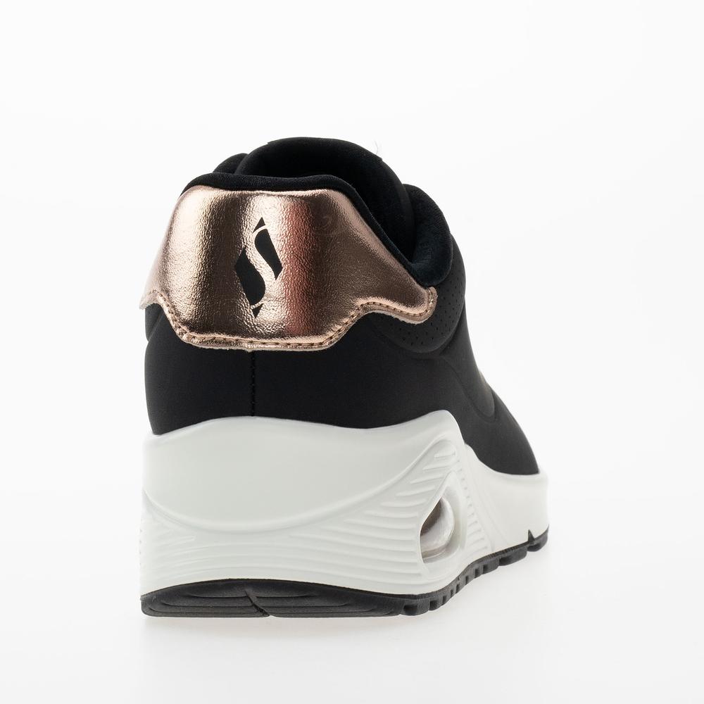 Cipő női Skechers Uno Shimmer Away 155196BLK - fekete