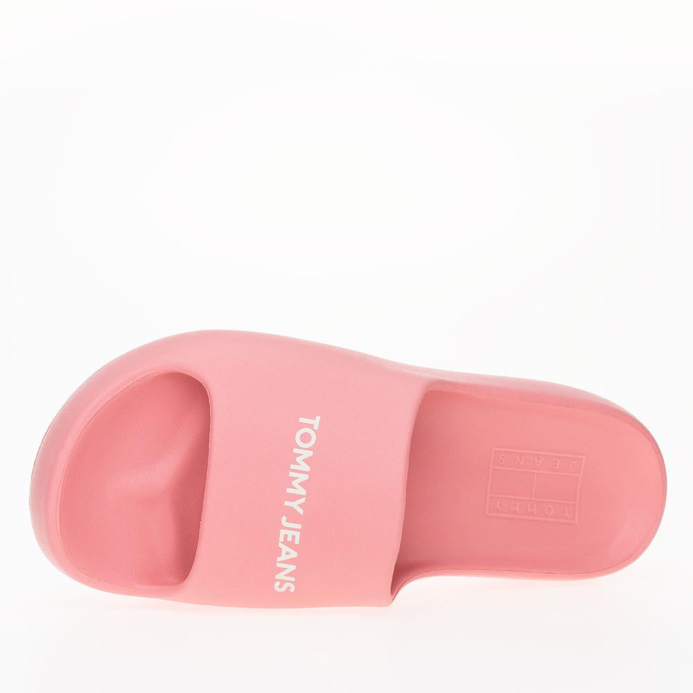 Flip Flop Tommy Jeans Chunky Flatform Pool Slides EN0EN02454-TIC - rózsaszín