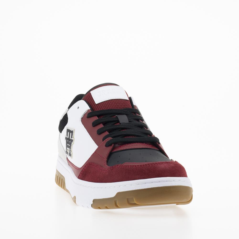 Cipő Tommy Hilfiger Basket Street Mix FM0FM04695-BDS - többszínű