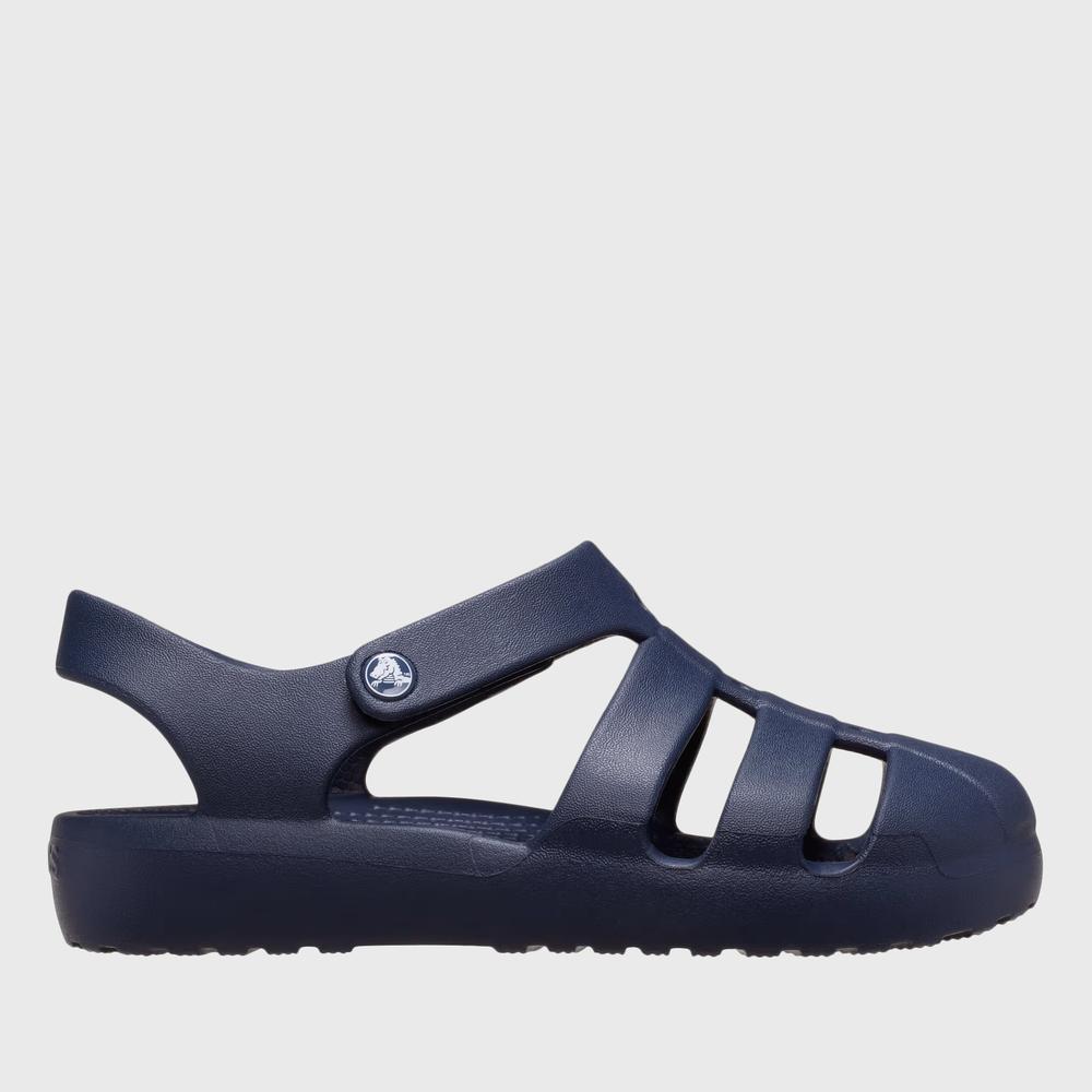 Gyerek szandál Crocs Classic Fisherman Sandal 210626-410 - sötétkék