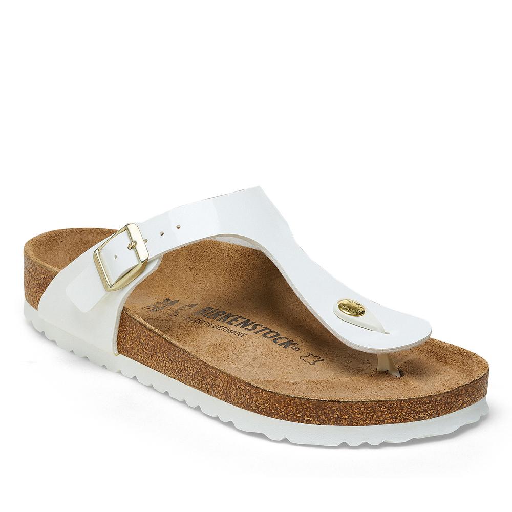 Női flip flop Birkenstock Gizeh BF 1005300 - fehér