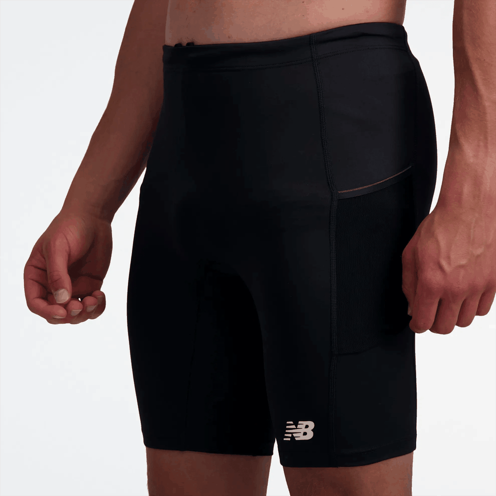 Férfi futónadrág New Balance MS33283BK – fekete