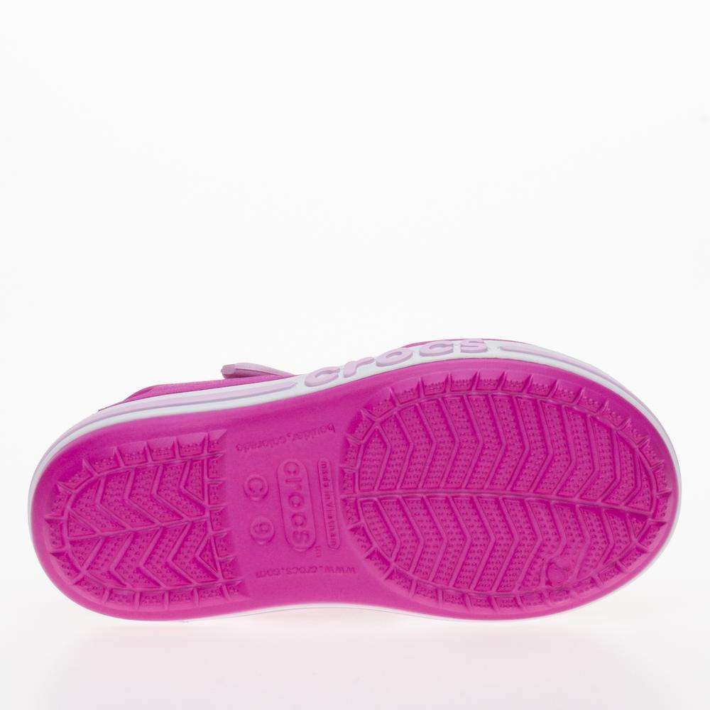 Szandál Crocs Bayaband Sandal 205400-6QQ - rózsaszín