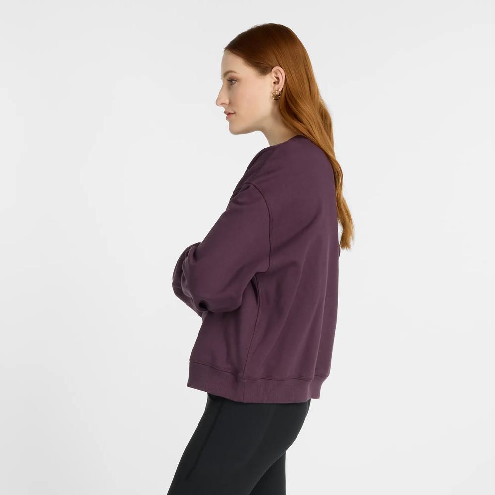 Felső New Balance WT43535PLN - lila