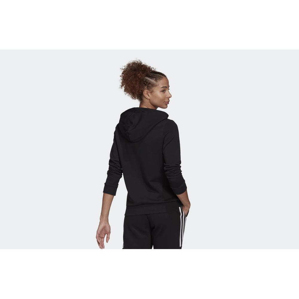 Pulóver adidas Essentials Relaxed Logo Hoodie GM5514 - fekete
