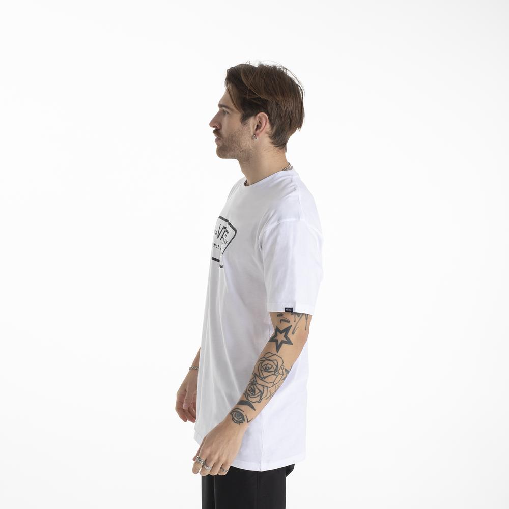 Póló Vans Full Patch VN000QN8YB21 - fehér
