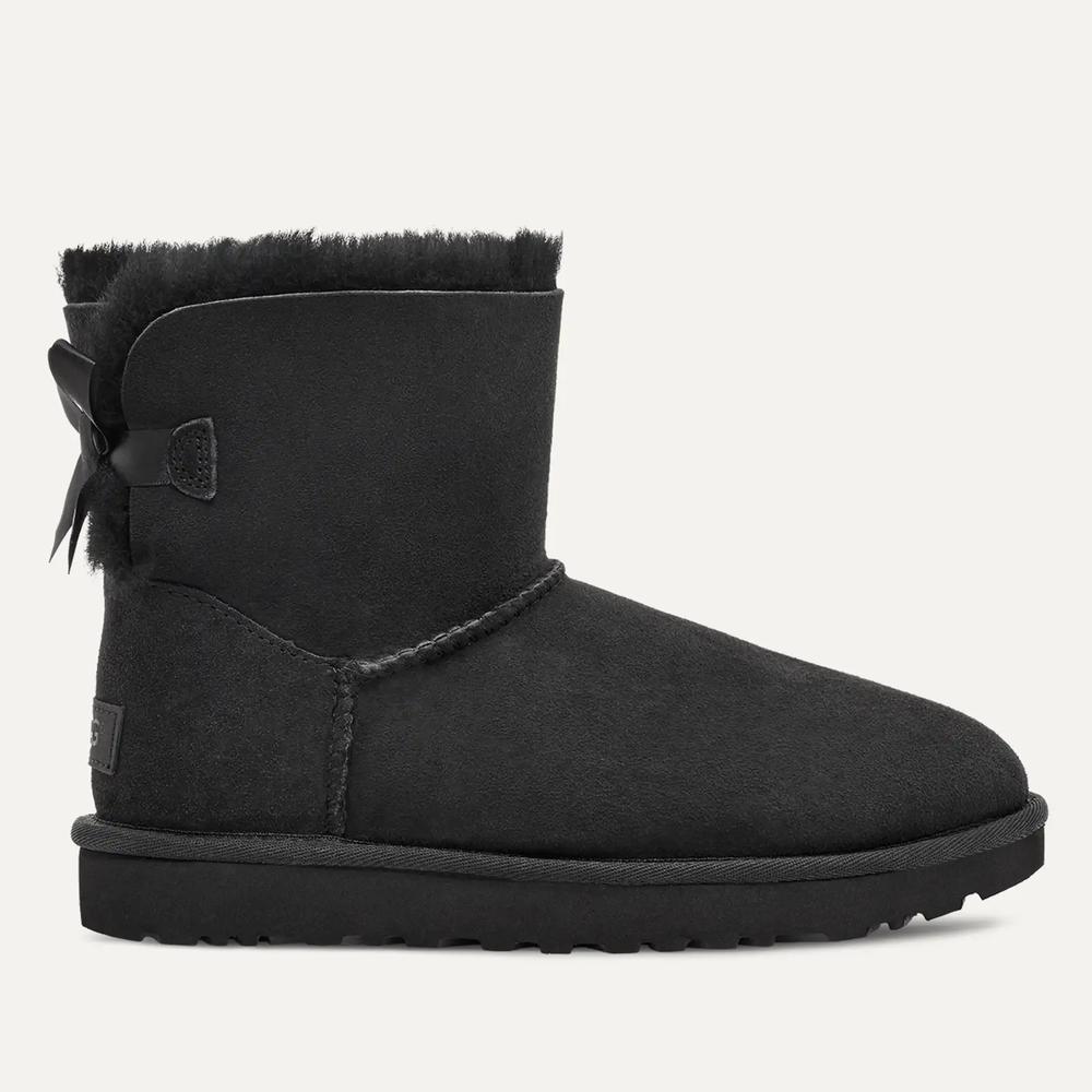 Cipő női UGG W Mini Bailey Bow II 1016501-BLK - fekete