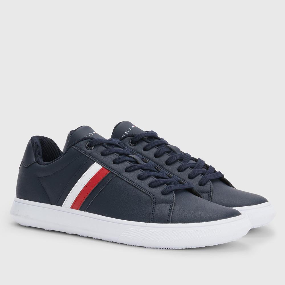 Cipő Tommy Hilfiger Corporate Cup FM0FM04275-DW5 - sötétkék