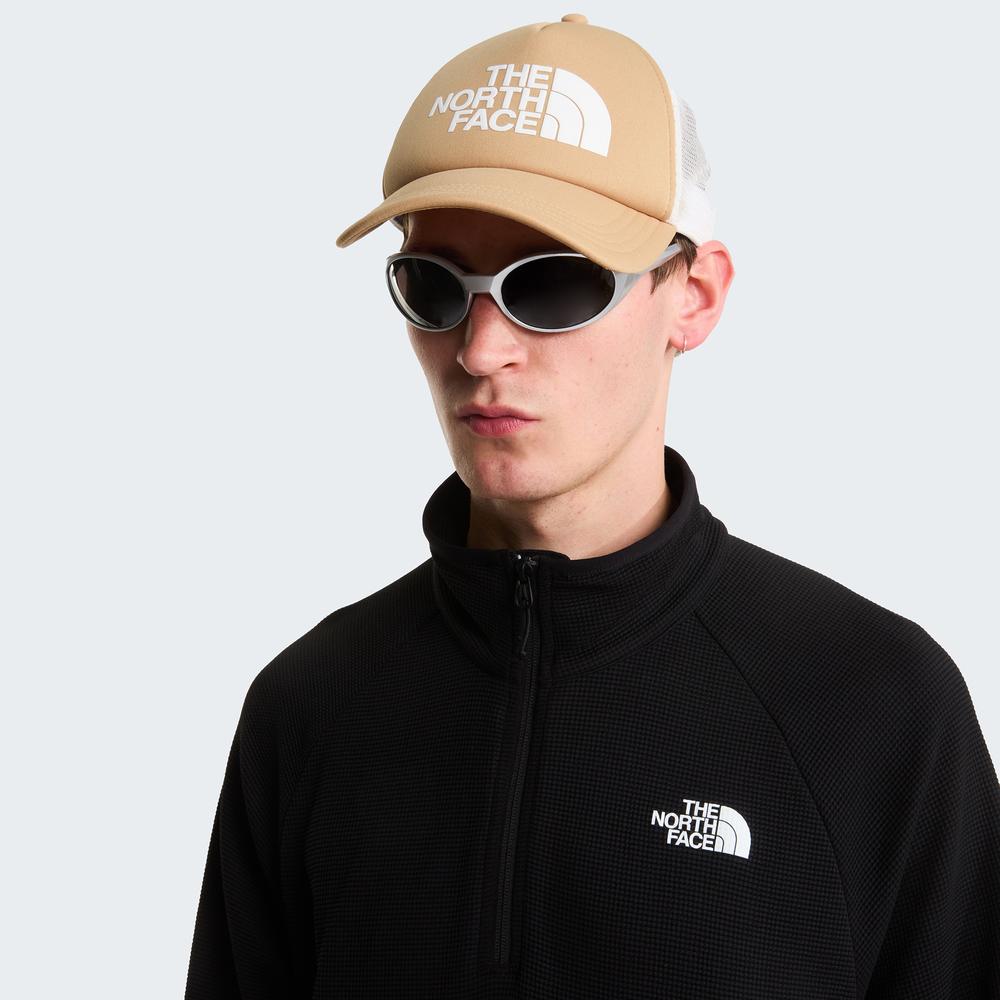 Sapka unisex The North Face Logo Trucker 0A3FM3HQI1 - bézs