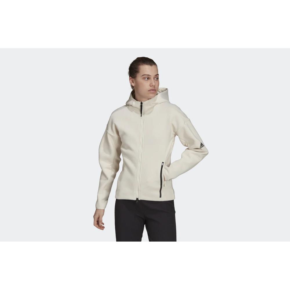 Pulóver adidas Z.N.E. Sportswear Hoodie H40976 - bézs