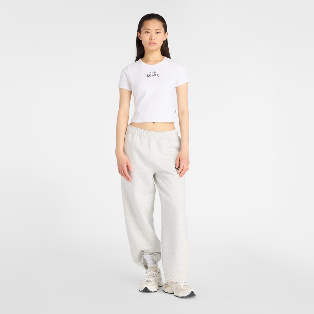 Női póló New Balance WT61Y33QWT - fehér