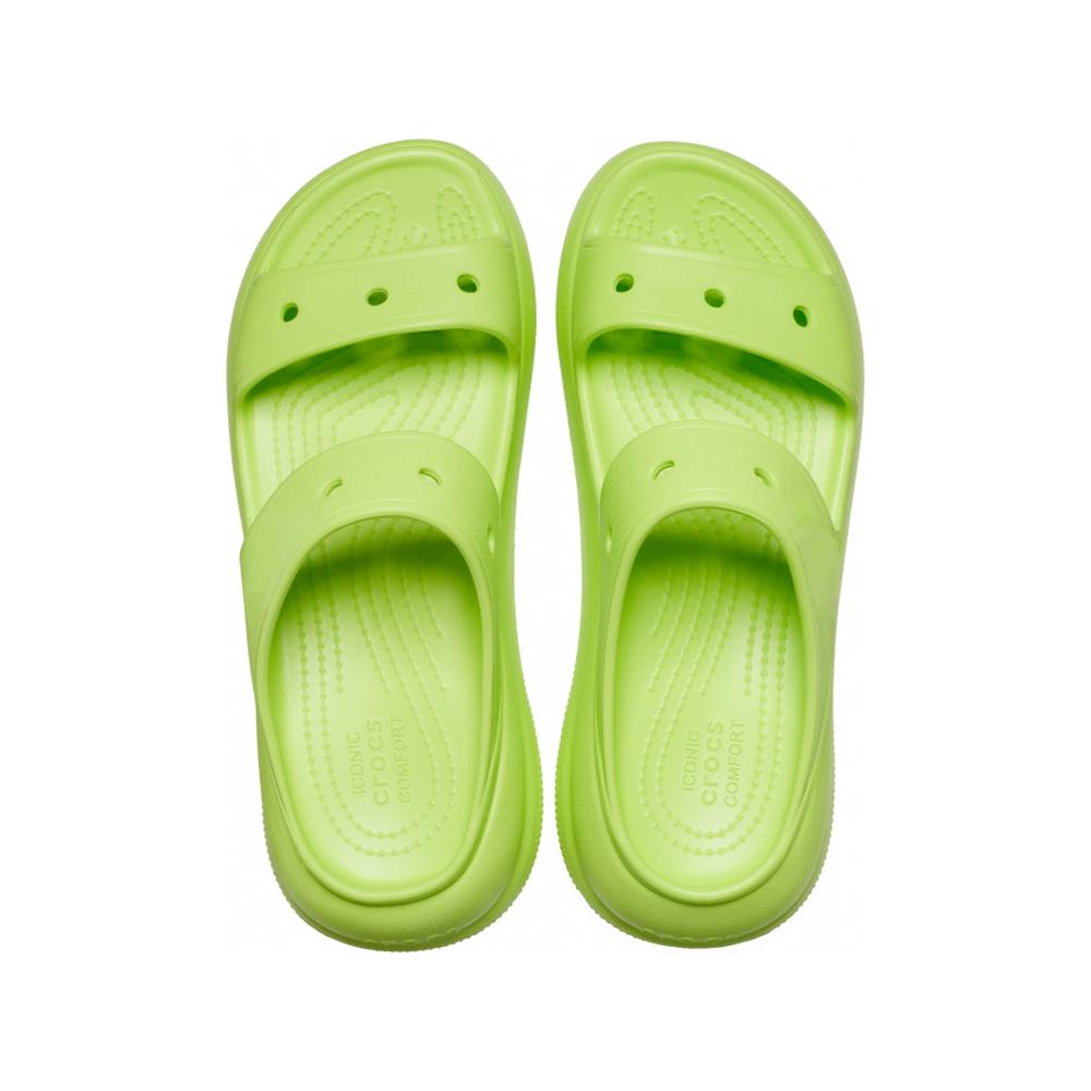 Flip Flop Crocs Crush Sandal 207670-3UH - zöld