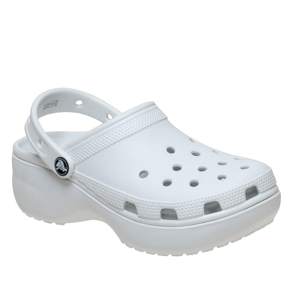 Flip Flop női Crocs Classic Platform Clog 206750-1NK - fehér