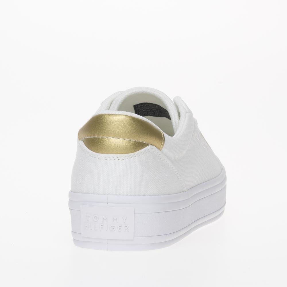 Cipő Tommy Hilfiger Essential Vulc Canvas FW0FW07682-YBS - fehér