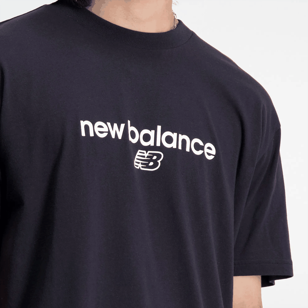 Férfi póló New Balance MT33529BK - fekete