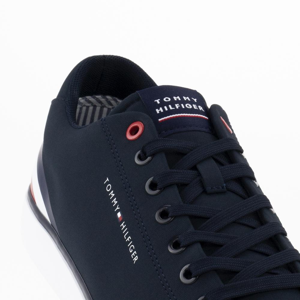 Cipő Tommy Hilfiger HI Vulc Core Low Stripes FM0FM04735-DW5 - sötétkék
