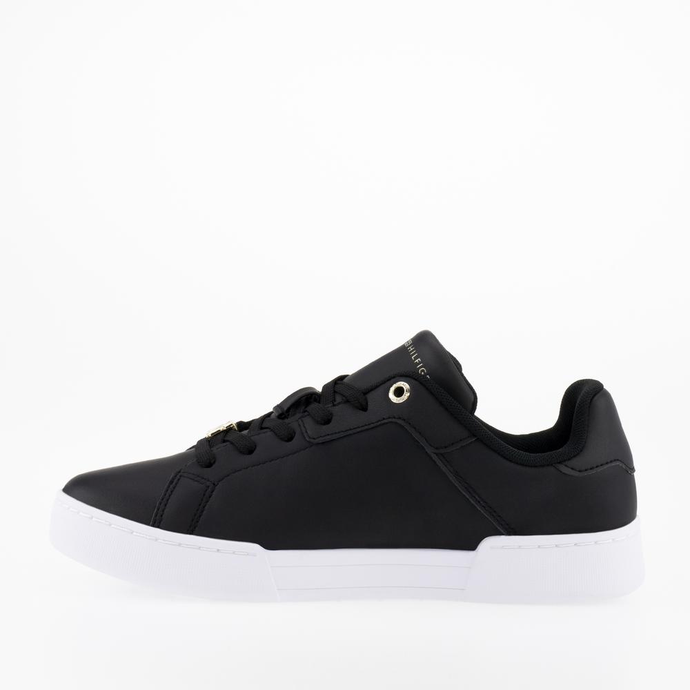 Cipő Tommy Hilfiger Court Sneakers FW0FW07116-BDS - fekete