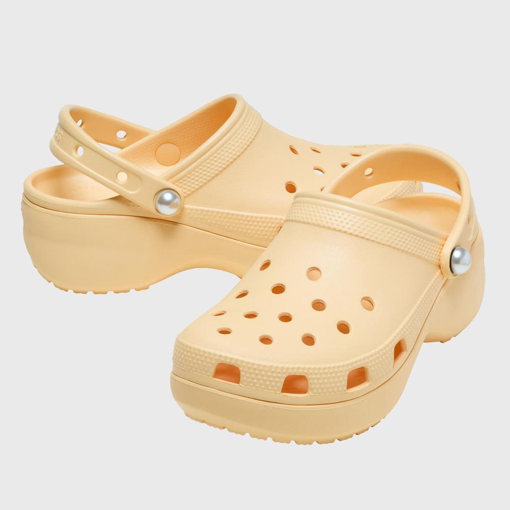 Flip Flop Crocs Classic Platform 211231-78Z - narancs