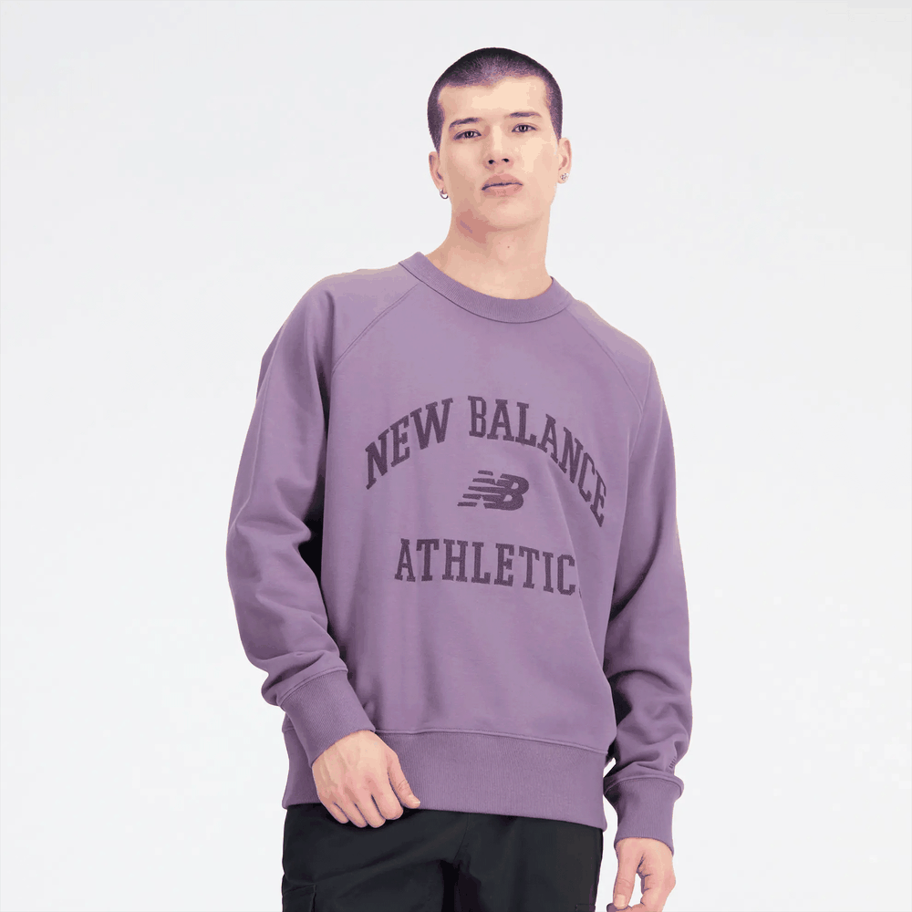 Férfi felső New Balance MT33550SHW - lila