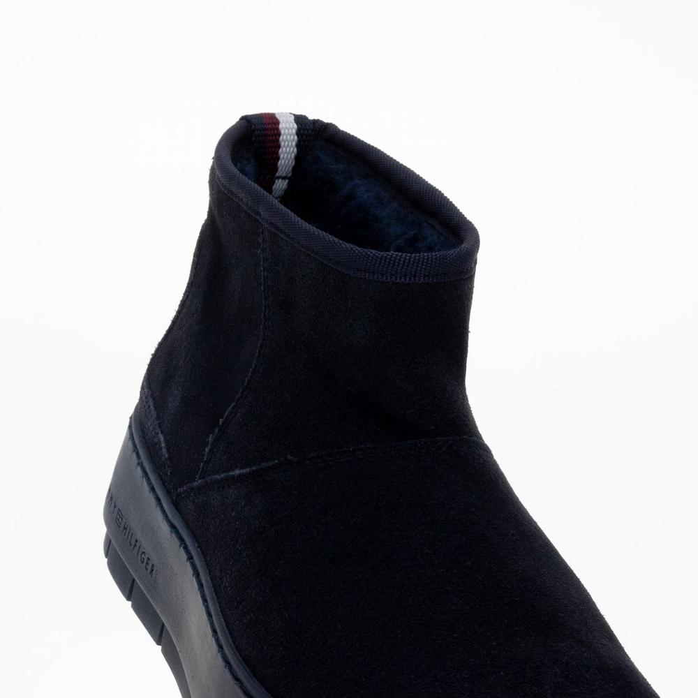 Cipő Tommy Hilfiger Cool Suede Snowboot FW0FW07662-DW6 - sötétkék