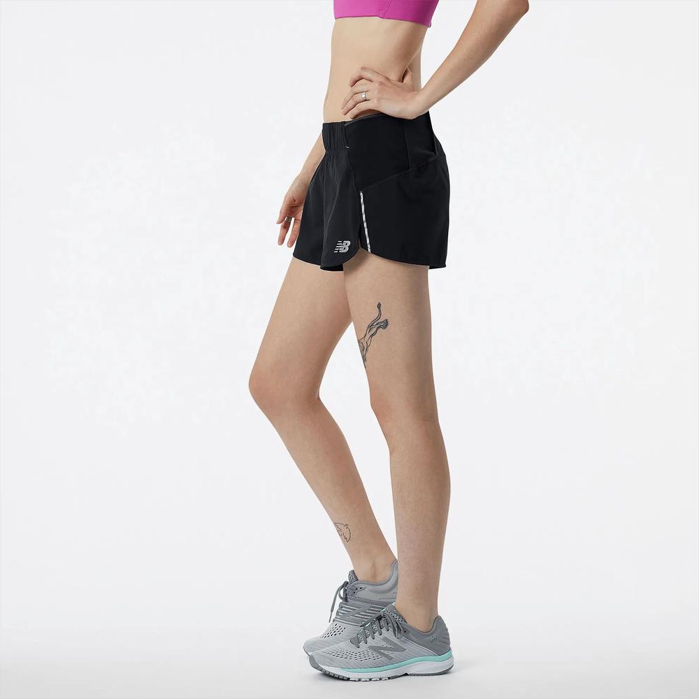 Női futónadrág New Balance WS21267BK - fekete
