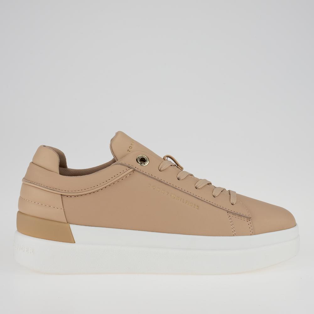 Cipő Tommy Hilfiger Elevated Sneakers FW0FW06511-TRY - bezowy