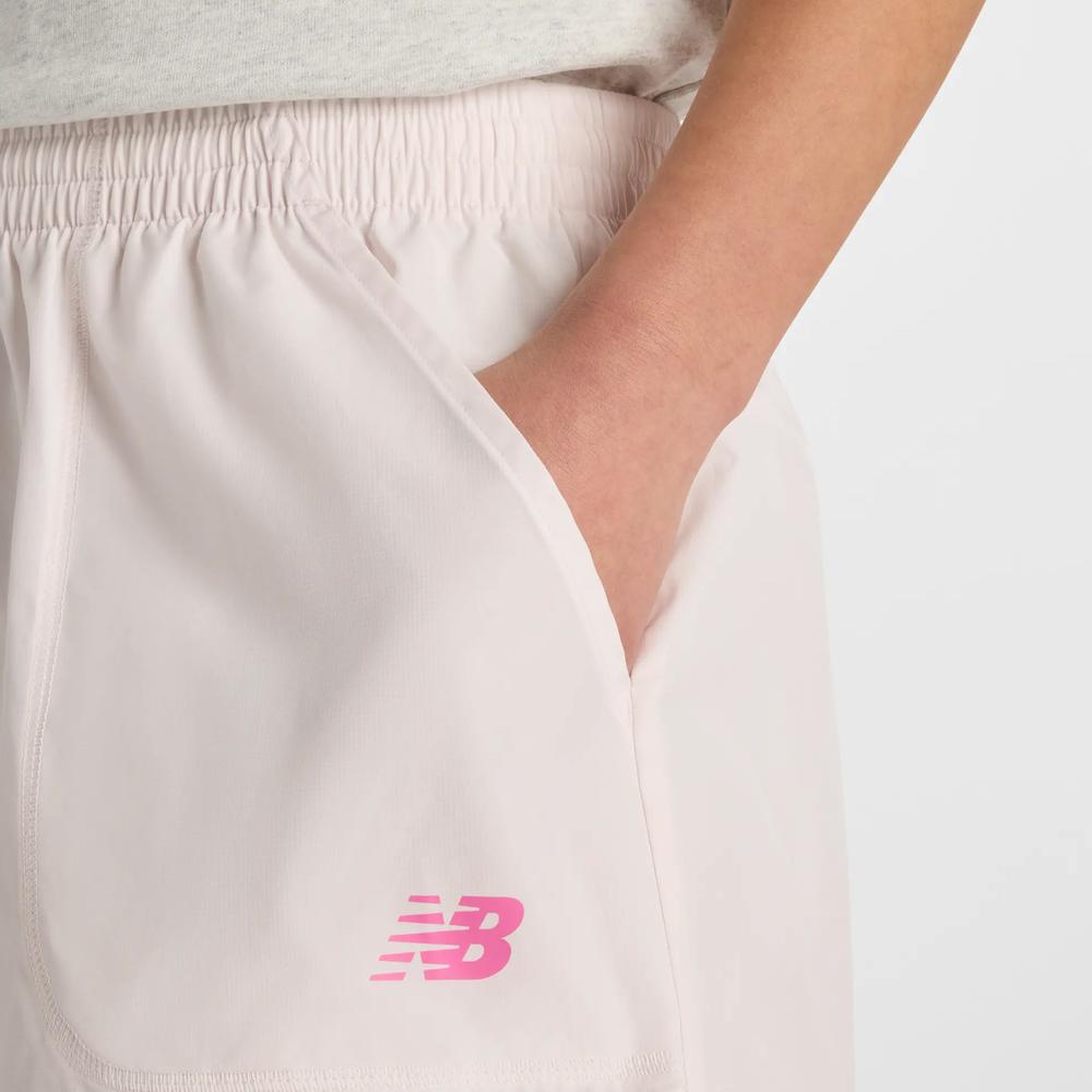 Női rövidnadrág New Balance WB61P9JPAAA - rózsaszín