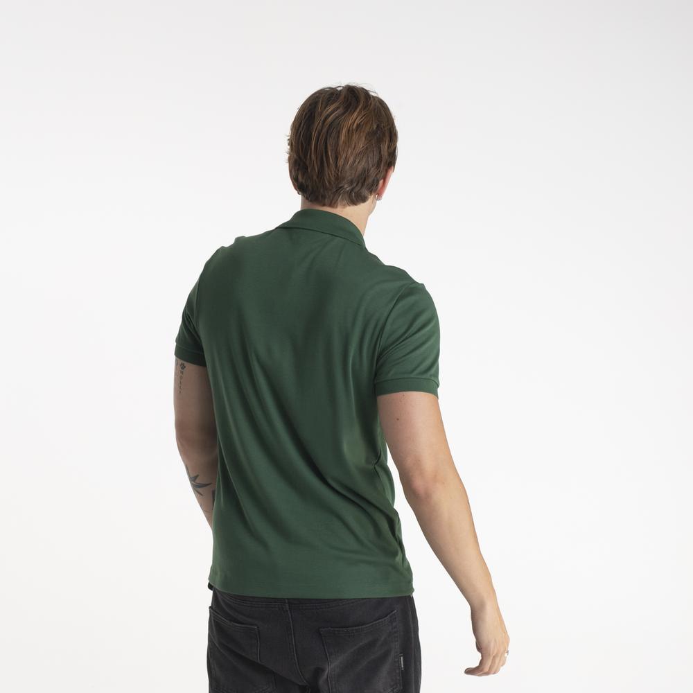 Póló Lacoste Cotton Shirt Regular Fit DH2050-132 - zöld