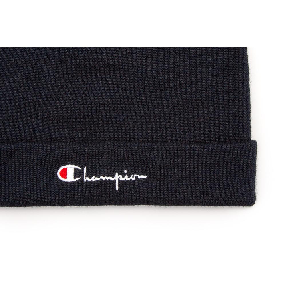 Sapka Champion Wool Blend Stretch Script Logo Beanie Hat 804708-BS501 - sötétkék
