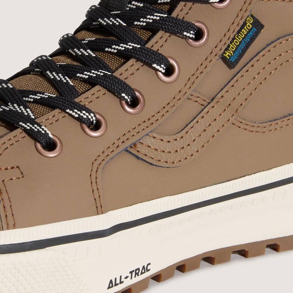 Női cipő Vans SK8-Hi Waterproof VN000DAQ91K1 - barna
