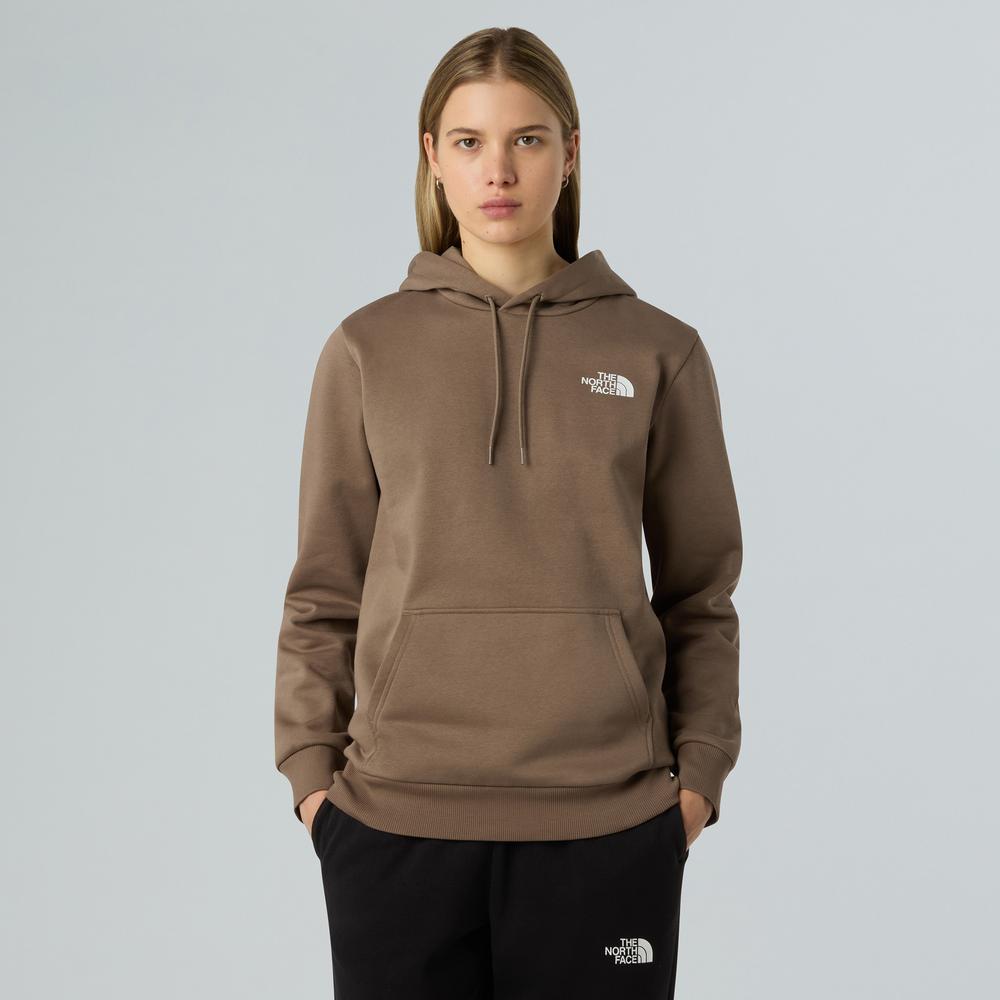 Női pulóver The North Face Simple Dome 0A89EYBOW1 - barna