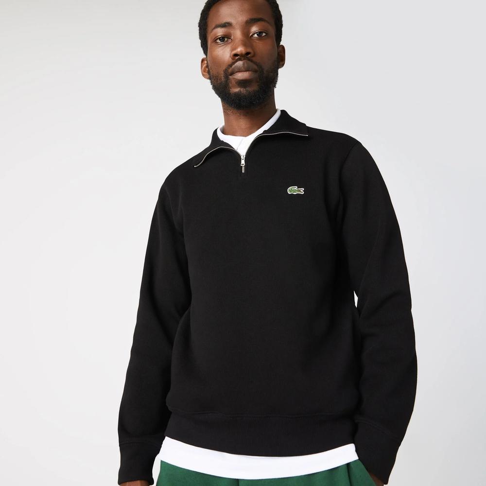 Pulóver Lacoste SH1927-031 - fekete