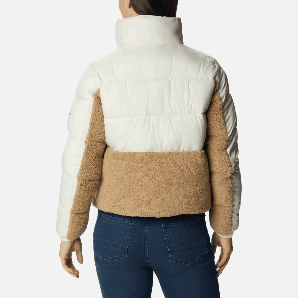 Dzseki Columbia Leadbetter Point Sherpa Hybrid Puffer 1955243191 - fehér
