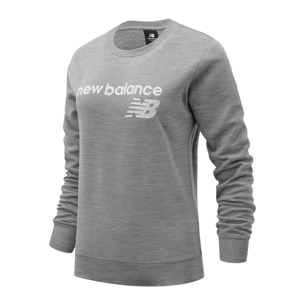 Pulóver New Balance WT03811AG - szürke