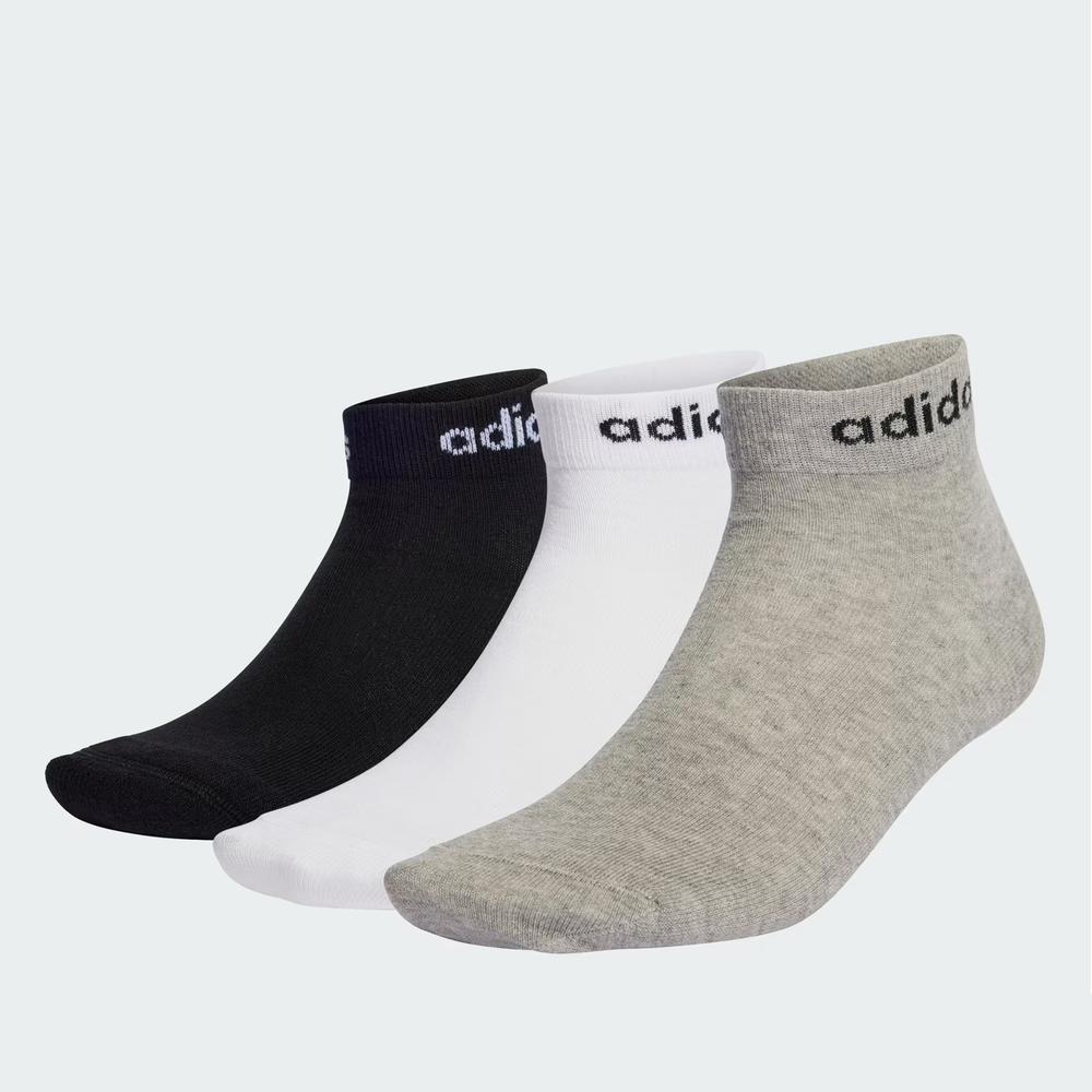 Zokni adidas Sportswear Think Linear Ankle Socks 3Pairs IC1306 - többszínű