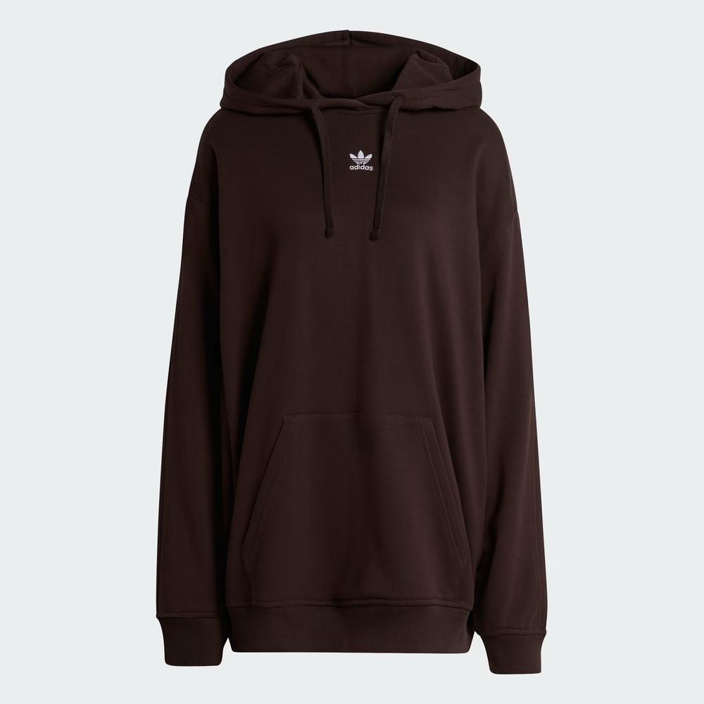Női pulóver adidas Originals Essentials Loose French Terry KC9145 - barna