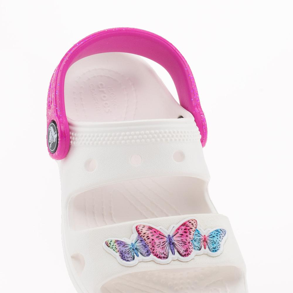 Szandál Crocs Classic Embellished 207803-100 - fehér